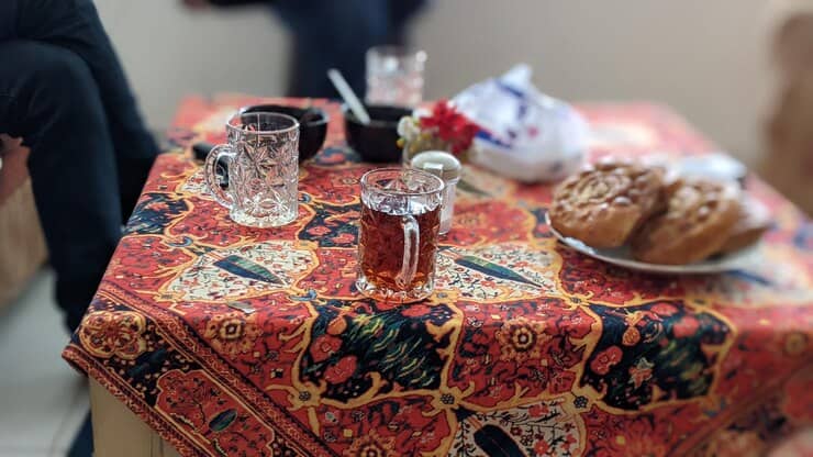 تصویر 1 از خرید و قیمت رومیزی ترمه و فروش صادراتی